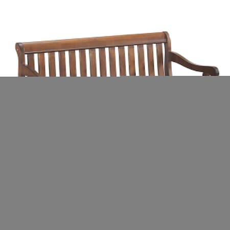 Carolina Chair & Table Carolina Chair  Veranda Storage Bench, Elm 4235-ELM